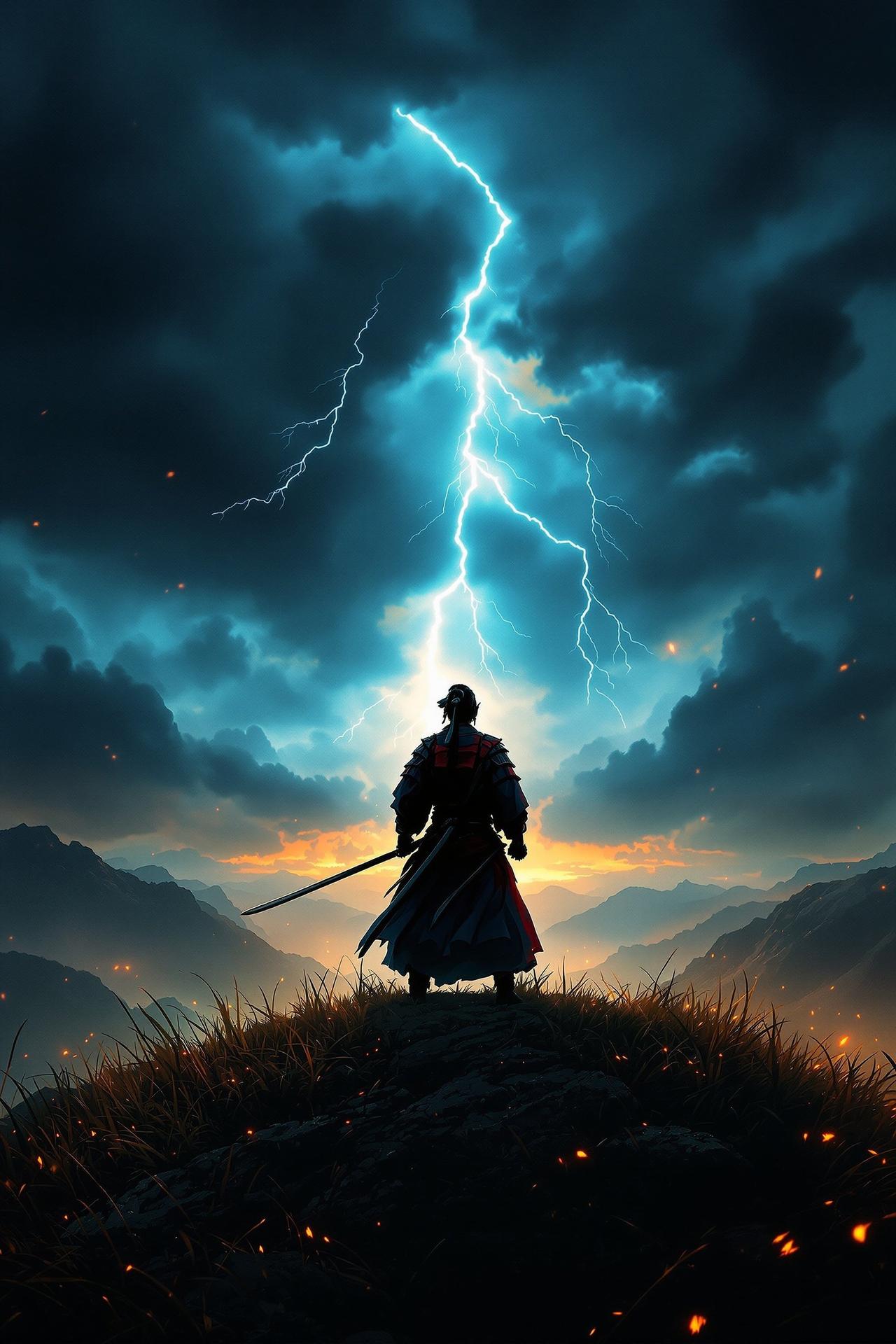 最后的武士背景